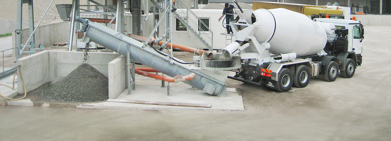 Liebherr concrete recycling technology