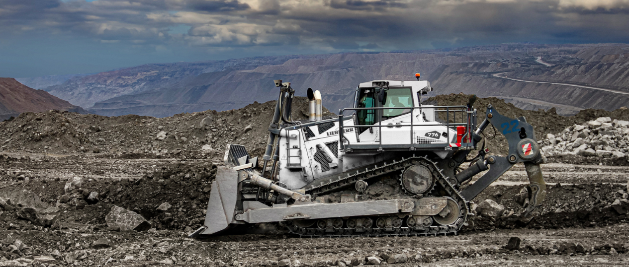 Liebherr mining dozer