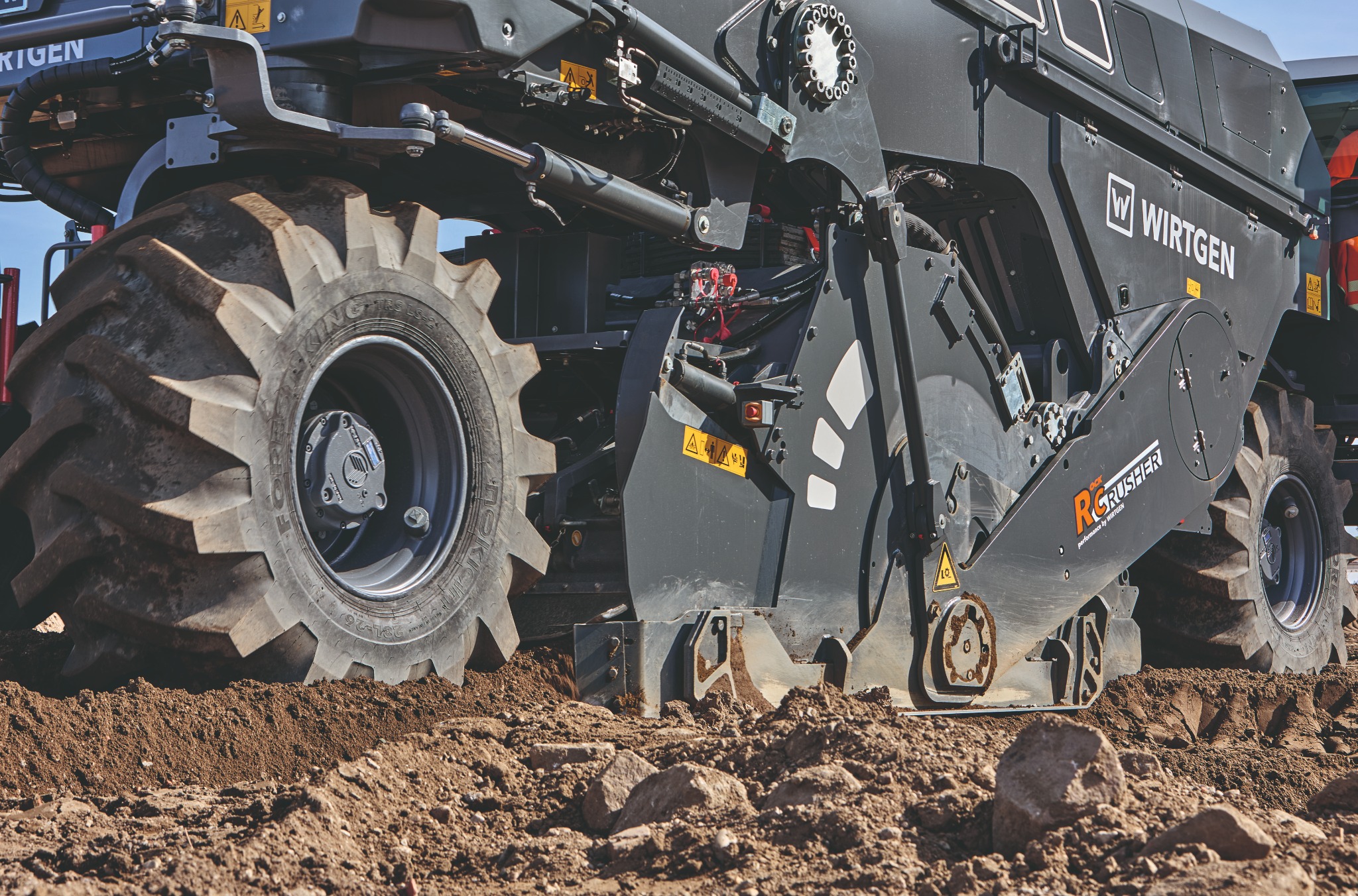 Wirtgen recycler and soil stabiliser